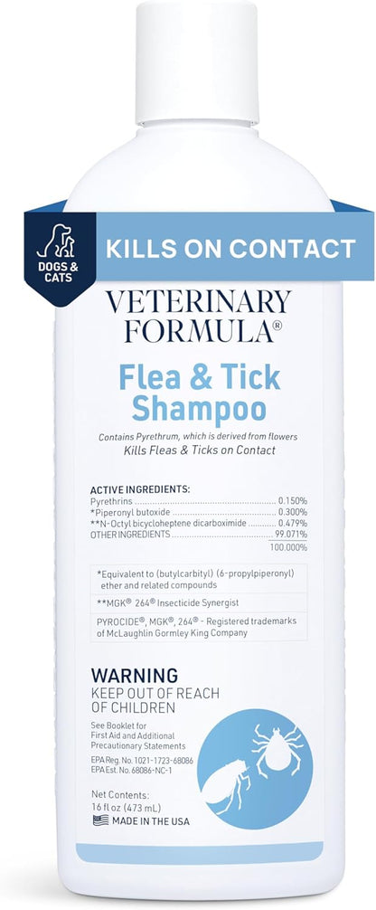 Veterinary Flea and Tick Shampoo