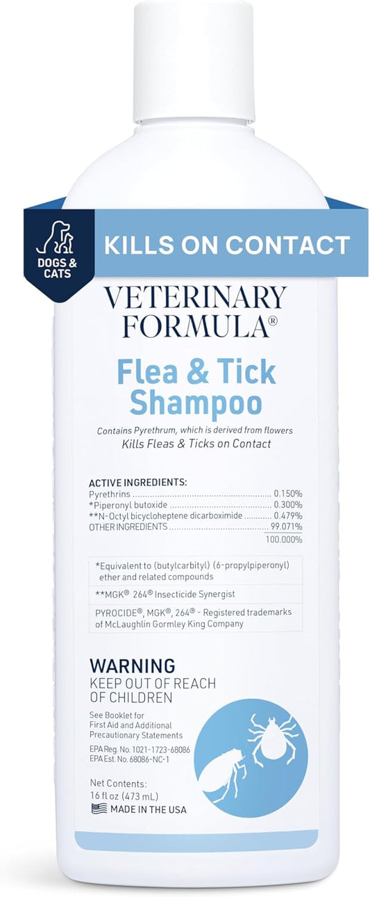 Veterinary Flea and Tick Shampoo